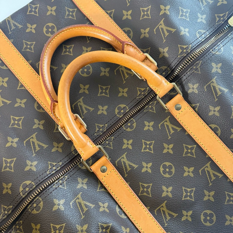 ✔️ LV Louis Vuitton 路易威登 Monogram Keepall 55 M41424手提行李袋-41