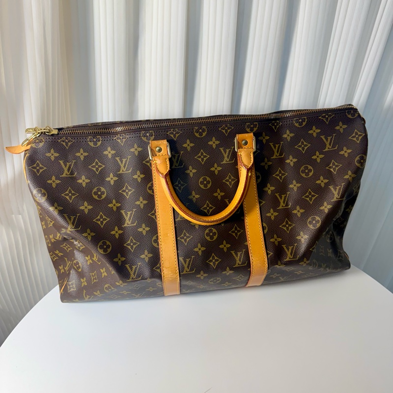 ✔️ LV Louis Vuitton 路易威登 Monogram Keepall 55 M41424手提行李袋-2