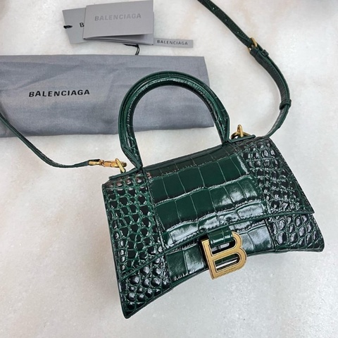 Balenciaga hourglass bag ( Green )