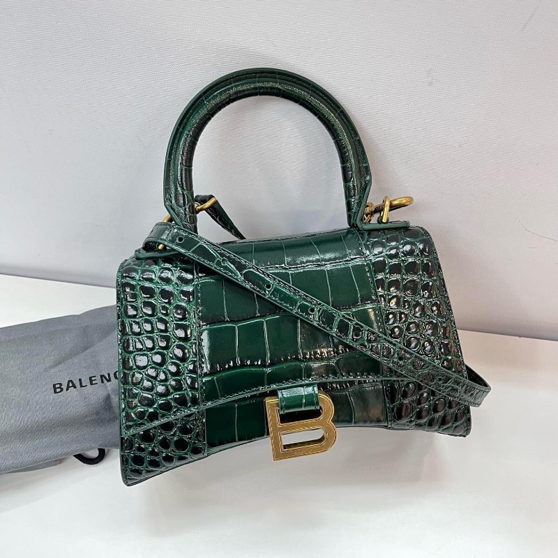 Balenciaga hourglass bag ( Green )-1