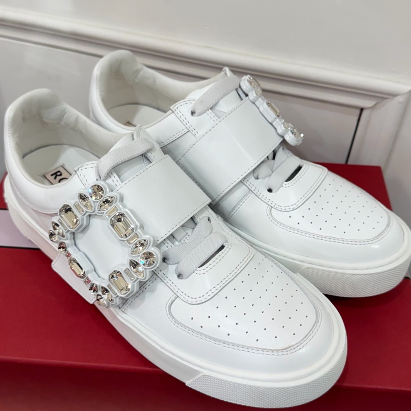 ROGER VIVIER 方鑽休閒鞋 40碼-1