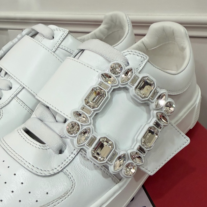 ROGER VIVIER 方鑽休閒鞋 40碼-2