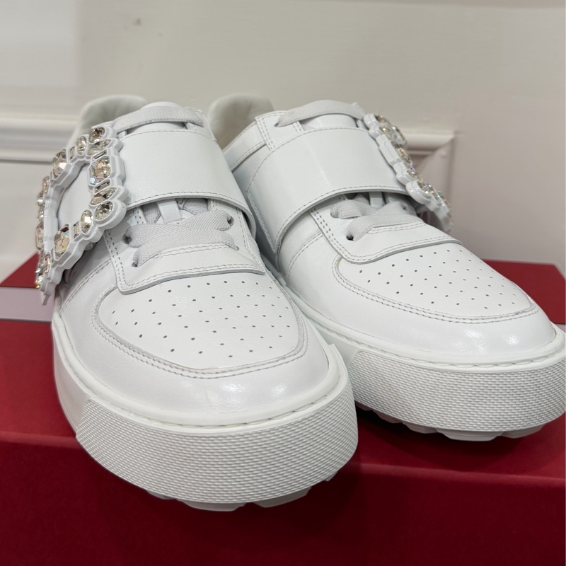 ROGER VIVIER 方鑽休閒鞋 40碼-5