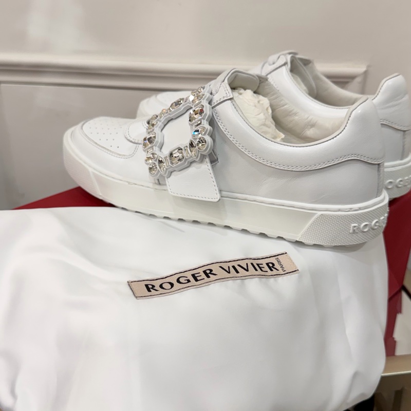 ROGER VIVIER 方鑽休閒鞋 40碼-11