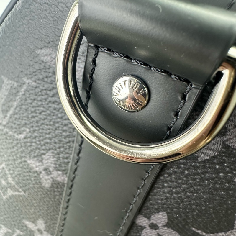 LV Monogram KeepAll 45 晶片款 手提單肩斜肩包-11