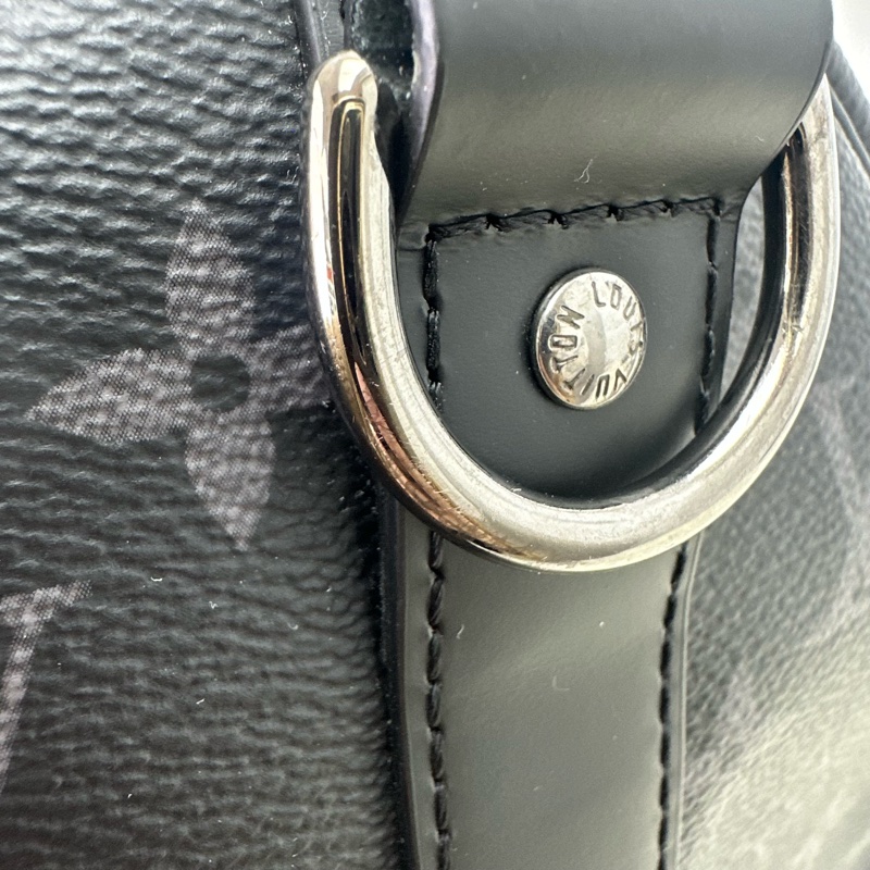 LV Monogram KeepAll 45 晶片款 手提單肩斜肩包-16