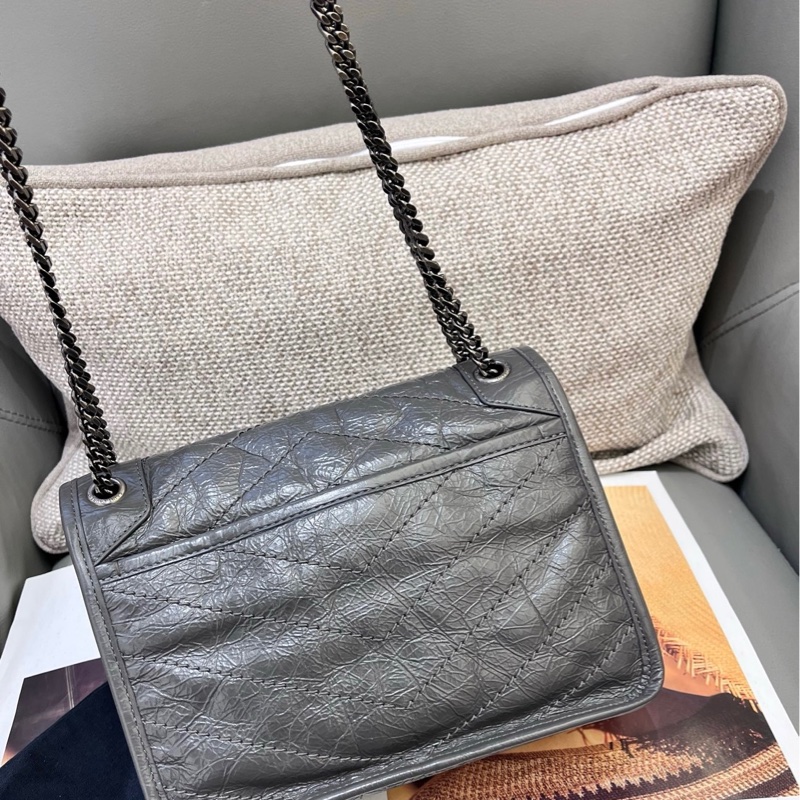 YSL灰色niki 小號-1