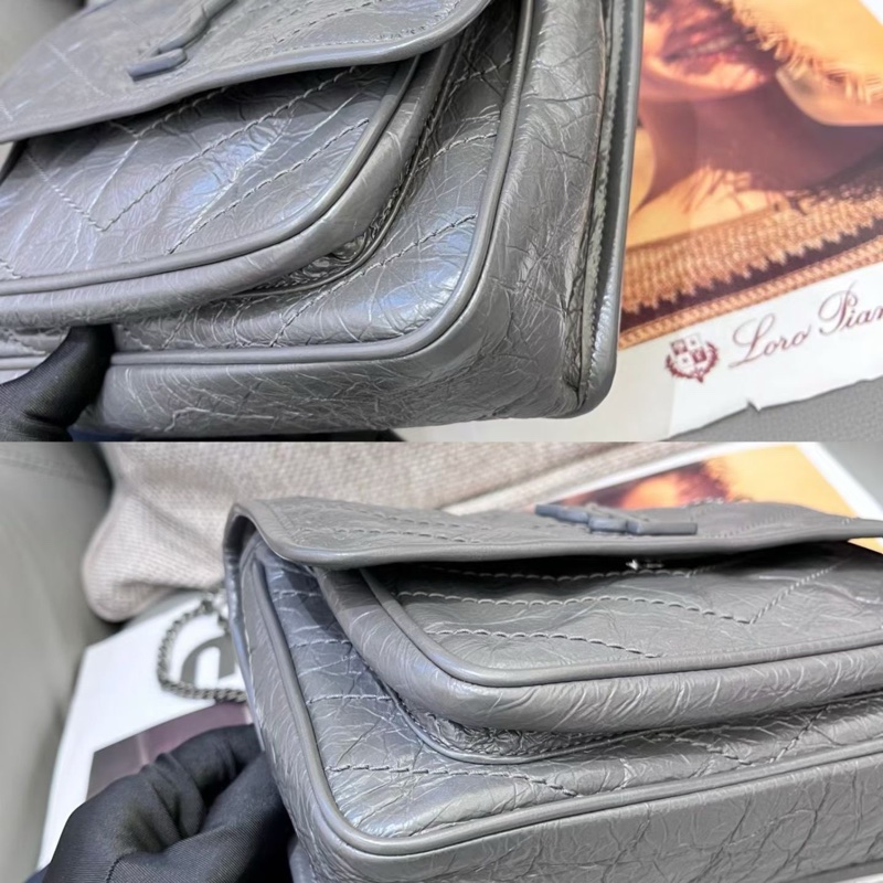 YSL灰色niki 小號-8