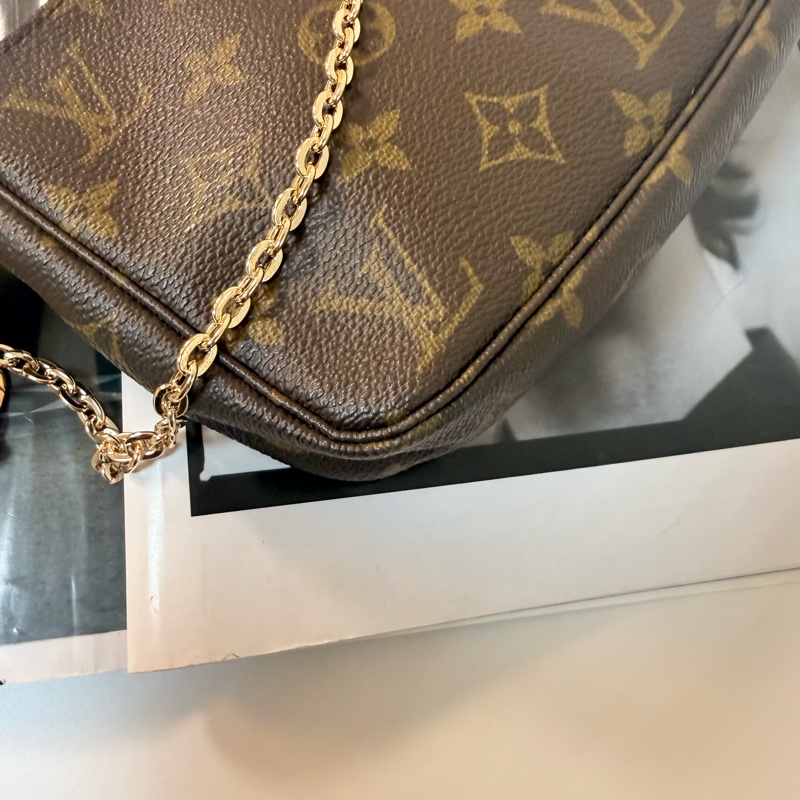 ✔️Louis Vuitton LV M51980 Monogram麻將包/側背包-9