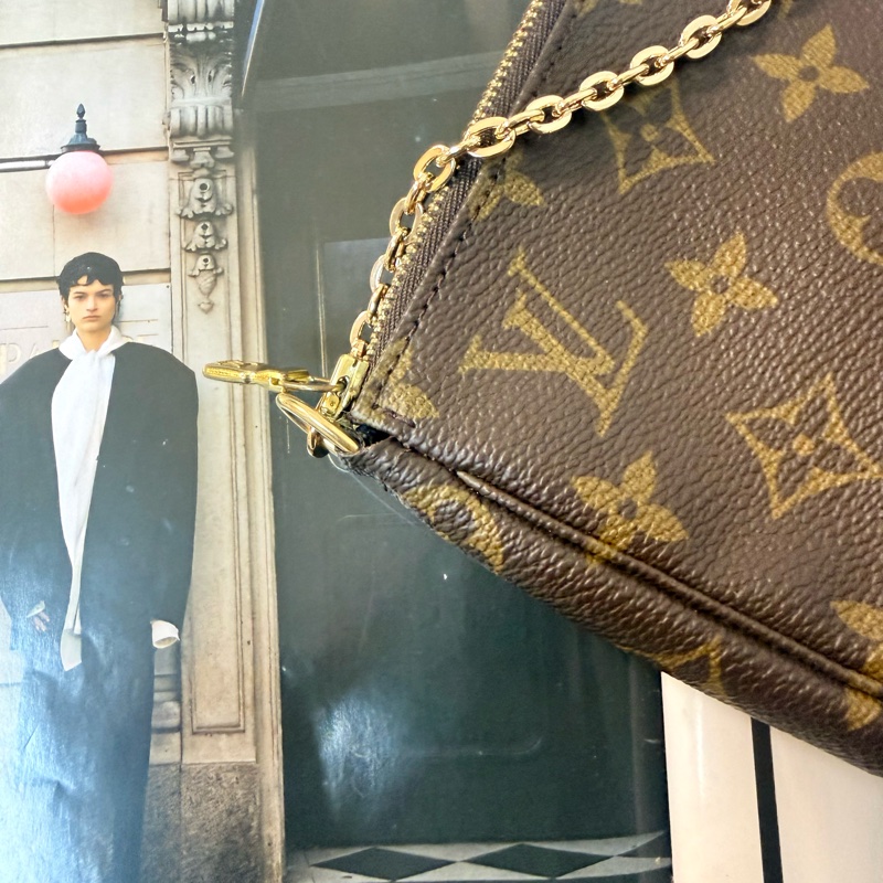 ✔️Louis Vuitton LV M51980 Monogram麻將包/側背包-10