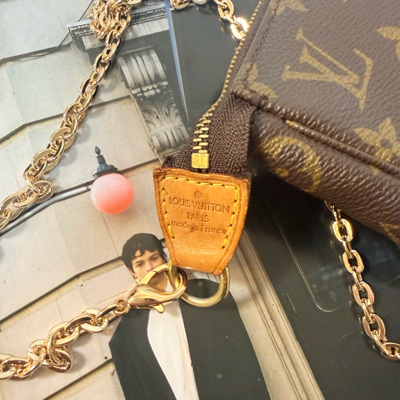✔️Louis Vuitton LV M51980 Monogram麻將包/側背包-11