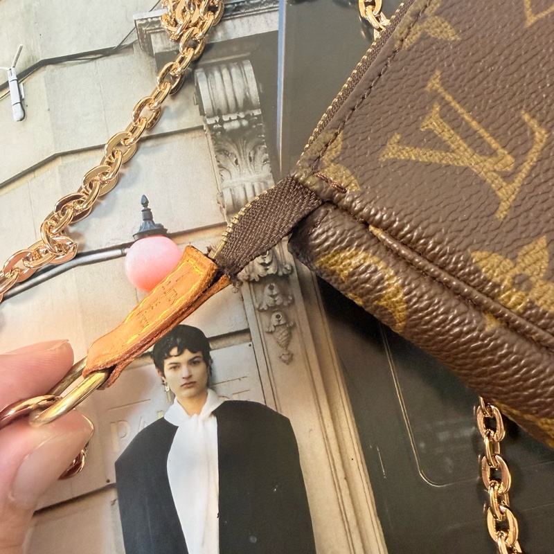 ✔️Louis Vuitton LV M51980 Monogram麻將包/側背包-23