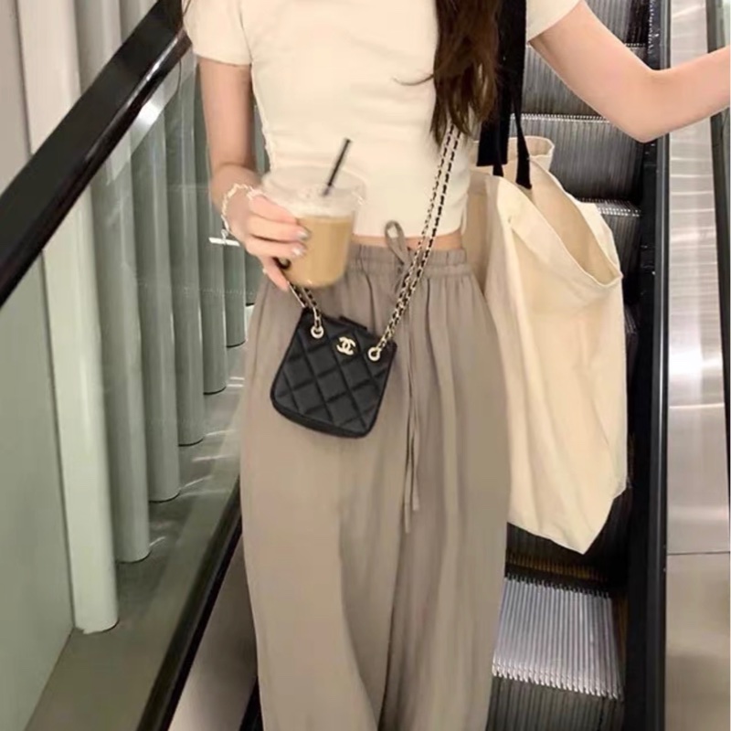 【97%新 ✨ 全網最低價！】31開 Chanel 黑色 mini 小羊皮 22c 小廢包 卡片包 有卡-7