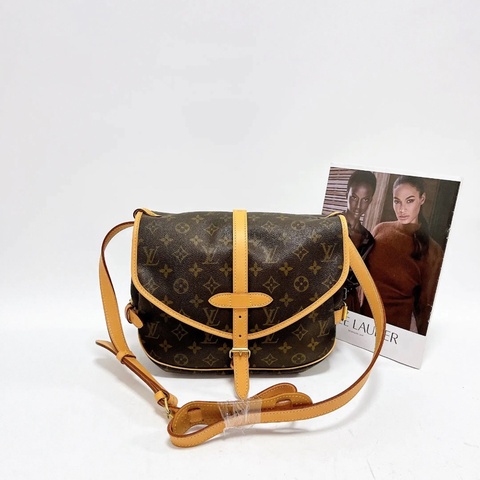 【全網最平✨90%新】LV Saumur 30 小號雙子星斜挎包|郵差包