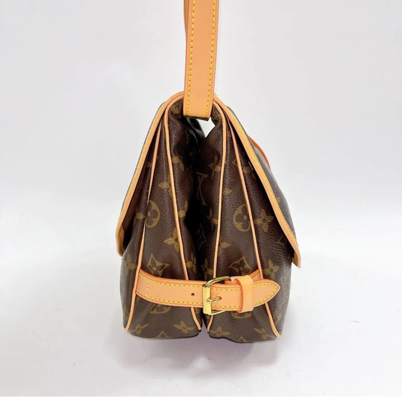 【全網最平✨90%新】LV Saumur 30 小號雙子星斜挎包|郵差包-3