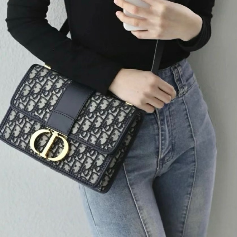 Dior 老花蒙田30鏈條包-9