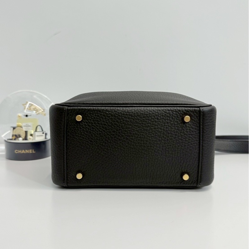 Hermes Mini Lindy 黑金 全新全配-4