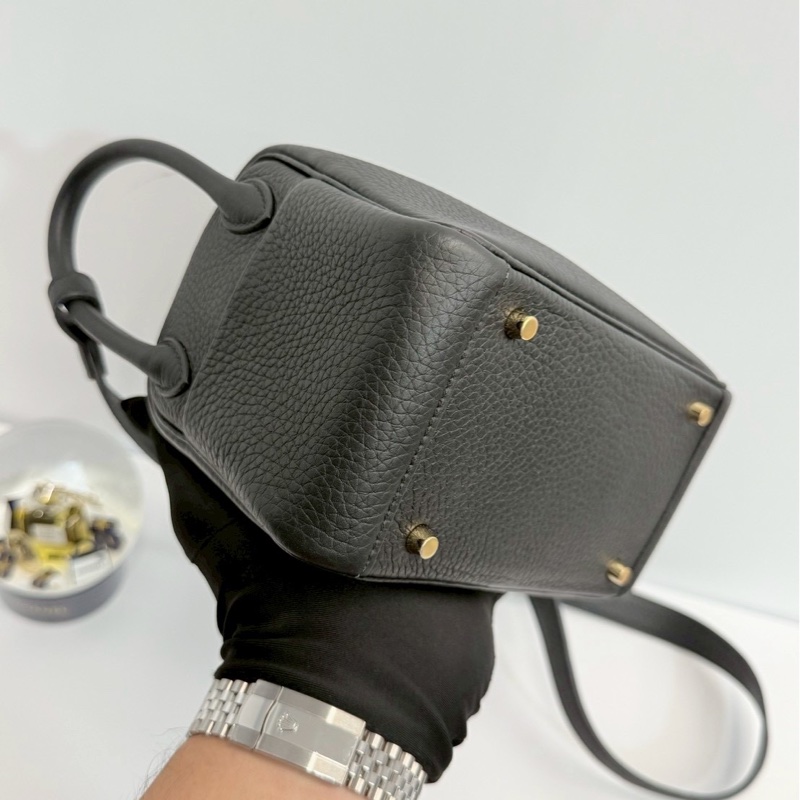 Hermes Mini Lindy 黑金 全新全配-6