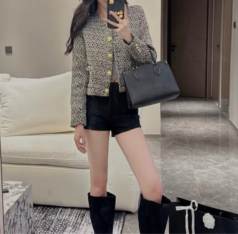 LV 黑色全皮小號onthego tote托特包手提包斜挎包-7