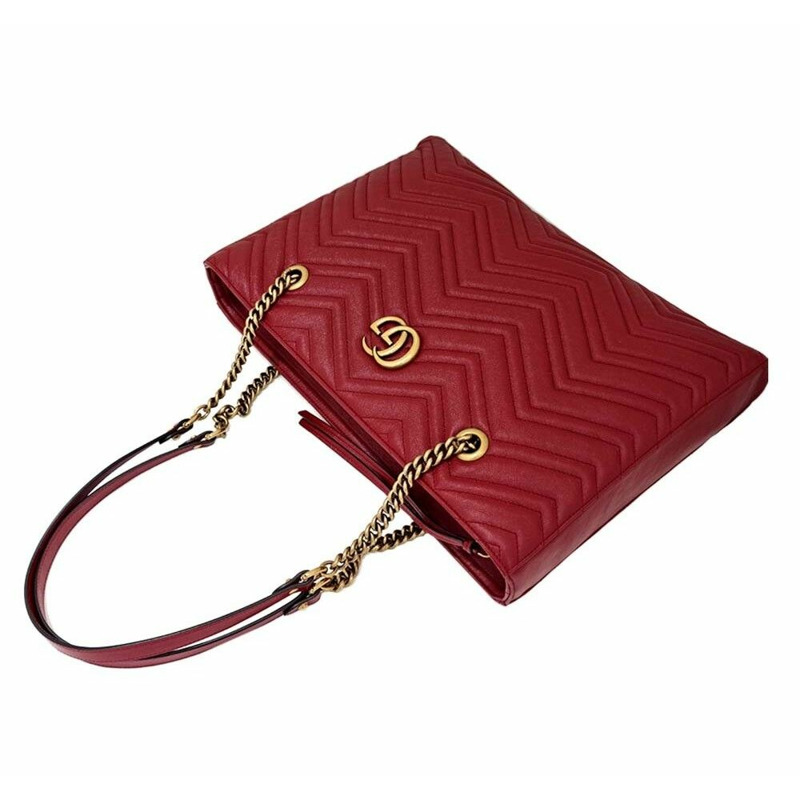 【包稅】GUCCI Marmont 鏈條單肩包 524578-3