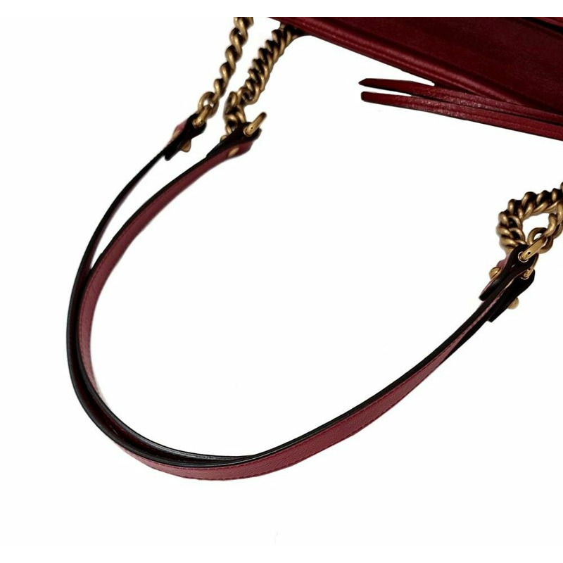 【包稅】GUCCI Marmont 鏈條單肩包 524578-4