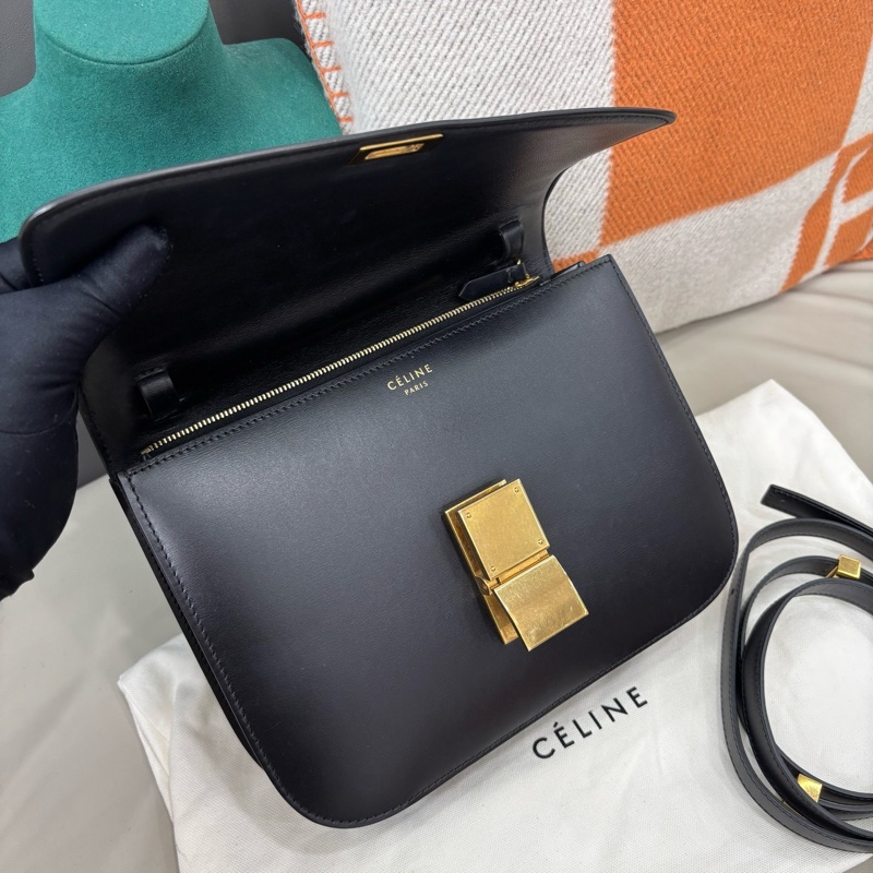 Celine 黑金box中號-6