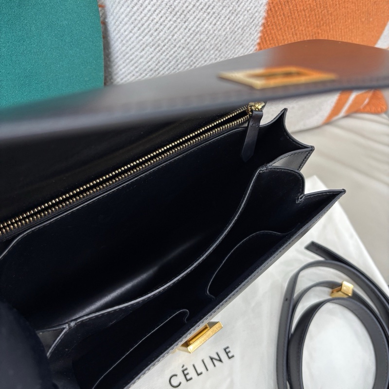 Celine 黑金box中號-8