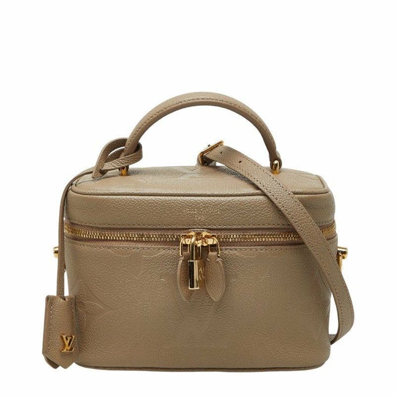 路易威登 Monogram Empreinte 化妝包/肩背包，2 路，M45608，Tourterelle，米色皮革，女士，路易威登-0