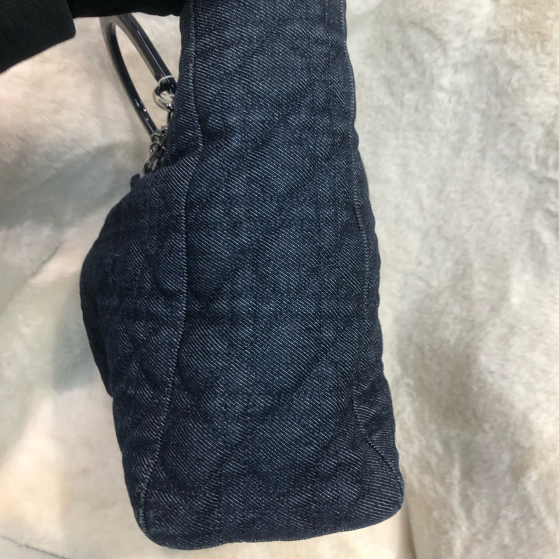 Dior 藍色牛仔戴妃 Tote XB877-3