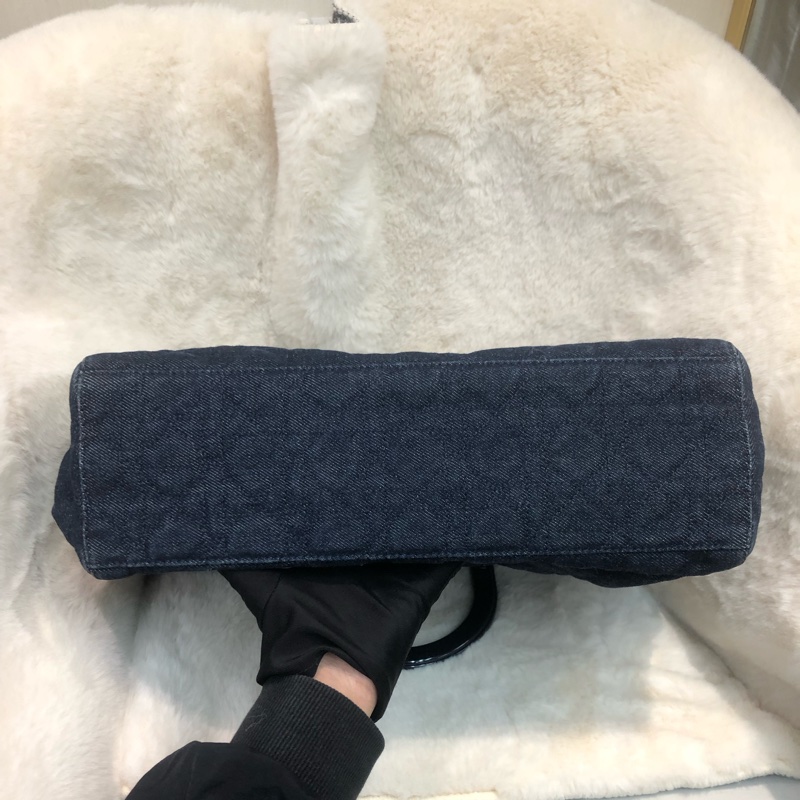Dior 藍色牛仔戴妃 Tote XB877-4