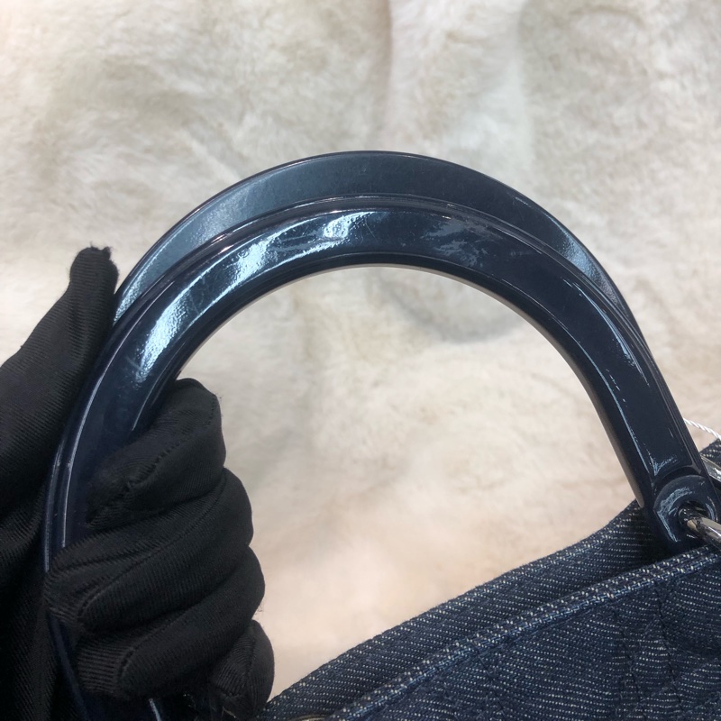 Dior 藍色牛仔戴妃 Tote XB877-6