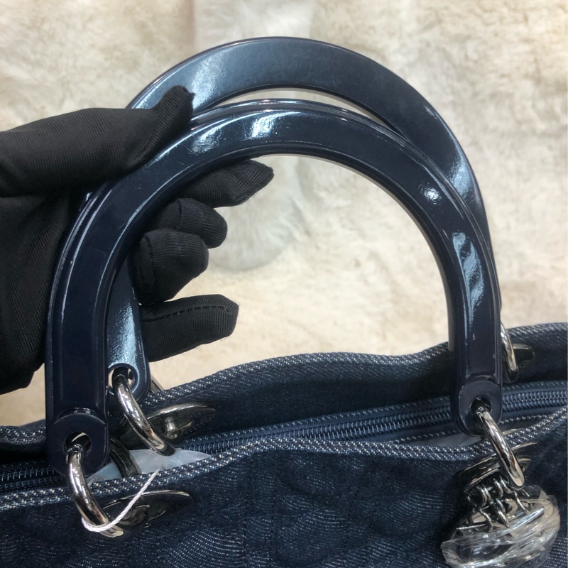 Dior 藍色牛仔戴妃 Tote XB877-7