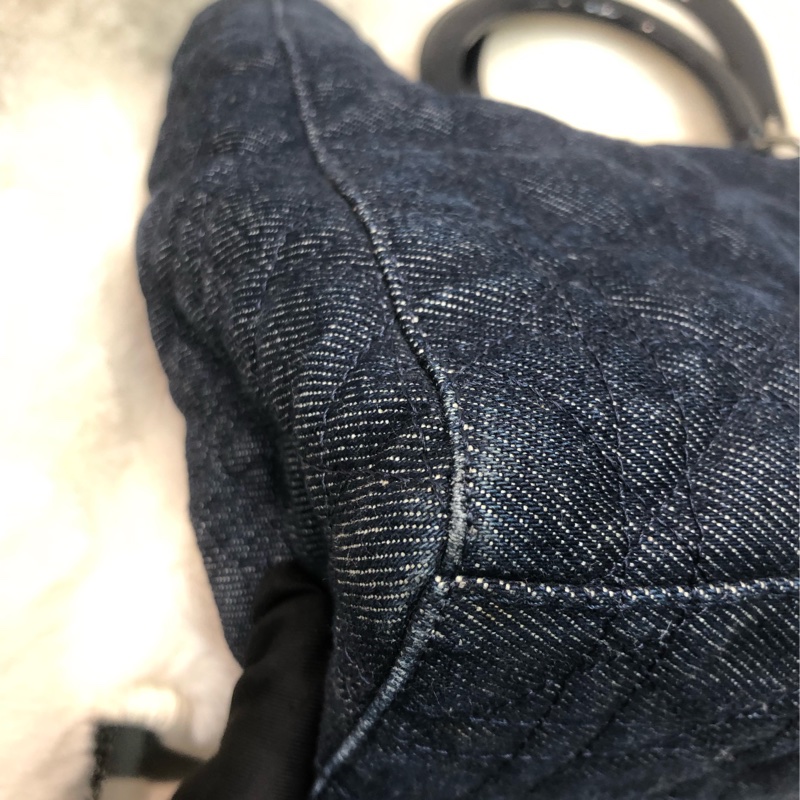 Dior 藍色牛仔戴妃 Tote XB877-11