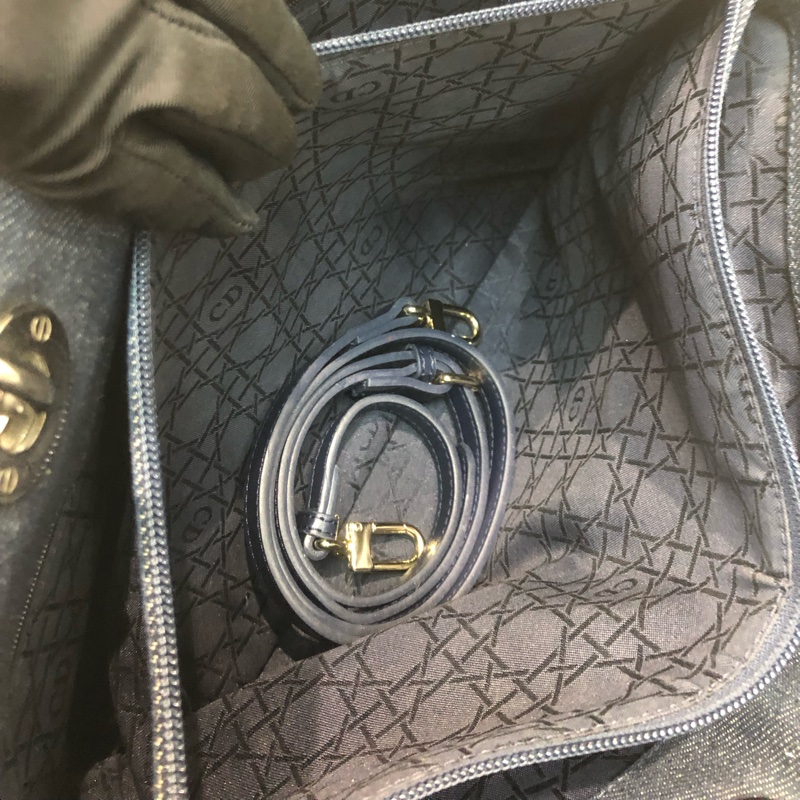 Dior 藍色牛仔戴妃 Tote XB877-14