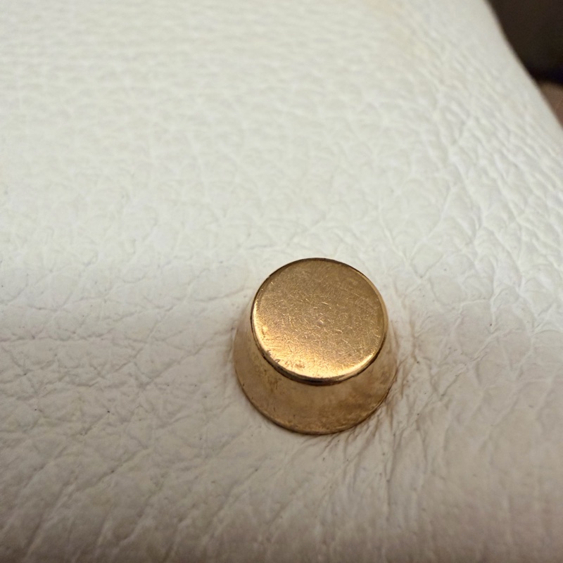 🍒Hermes plume32 白色皮革/帆布拼接款 2F260110-2-8