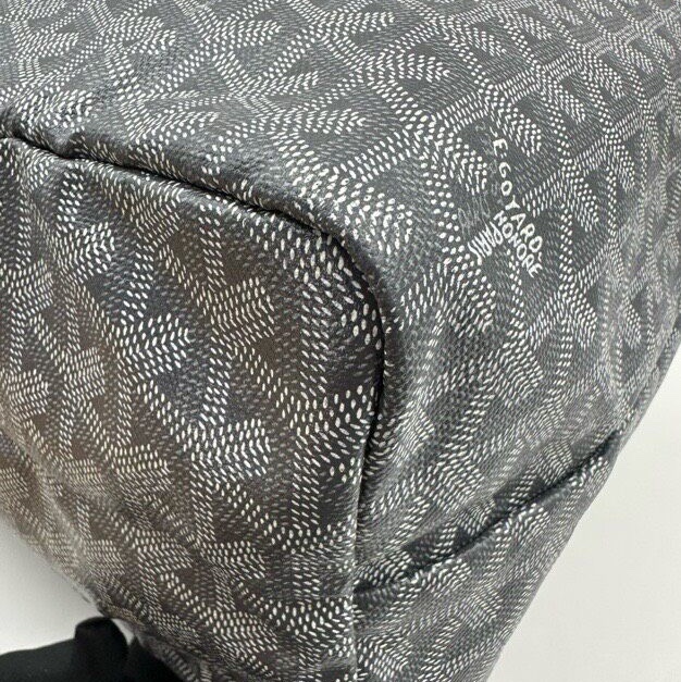 【全網最低價✨98%新】Goyard Hardy pm灰色托特包 戈雅老花tote托特包中號-12