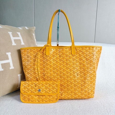 Goyard Saint Louis托特包 小號 亮黃色