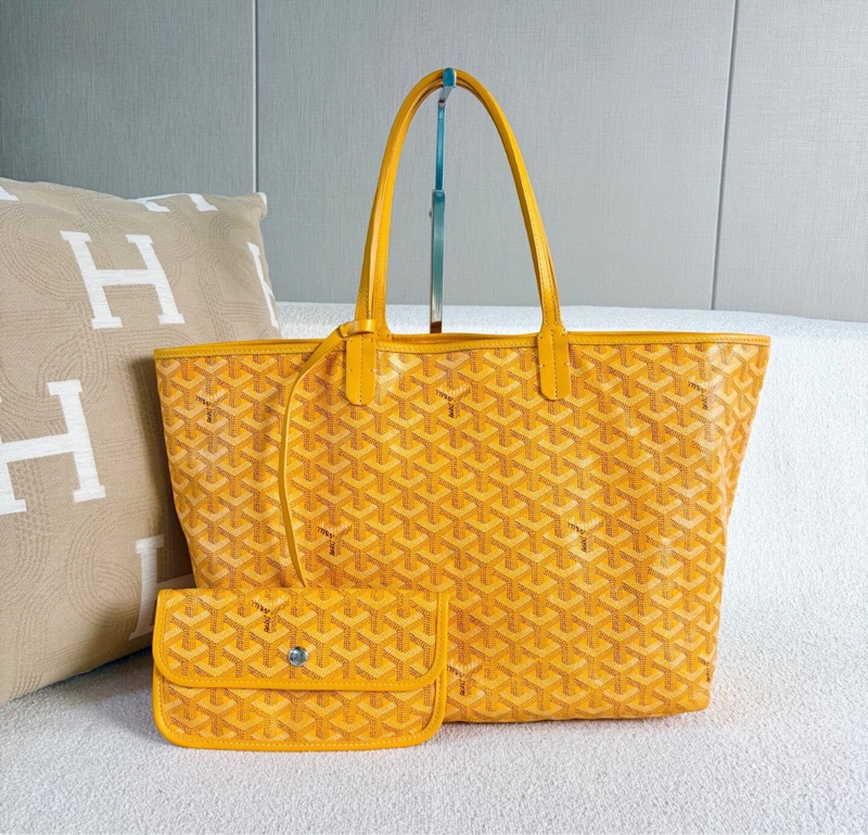 Goyard Saint Louis托特包 小號 亮黃色-0