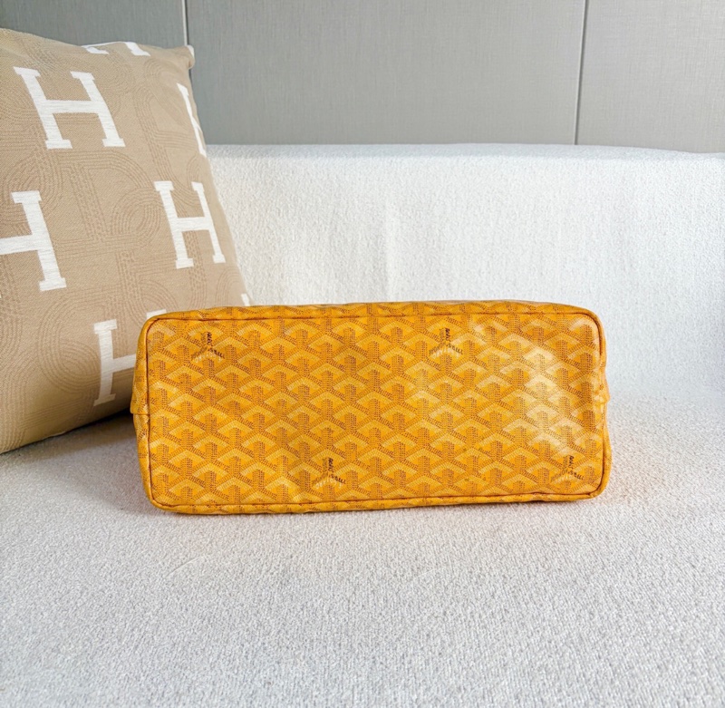 Goyard Saint Louis托特包 小號 亮黃色-4
