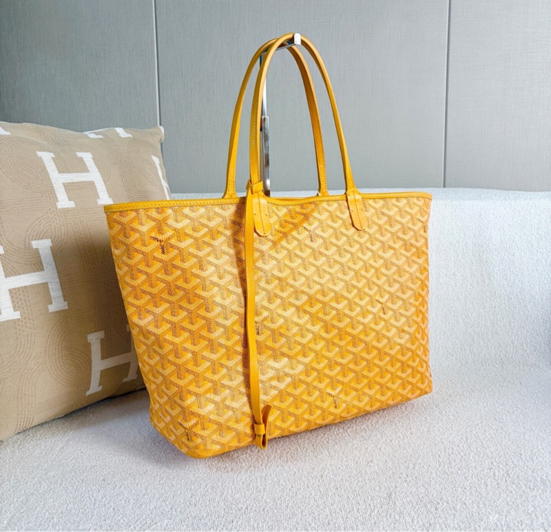 Goyard Saint Louis托特包 小號 亮黃色-5