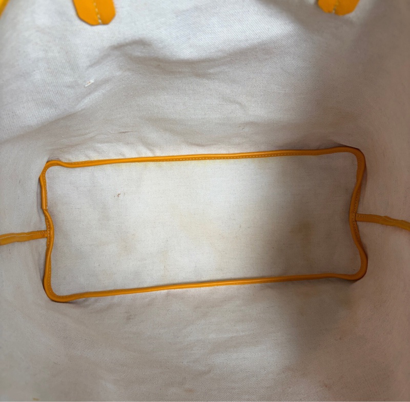 Goyard Saint Louis托特包 小號 亮黃色-6