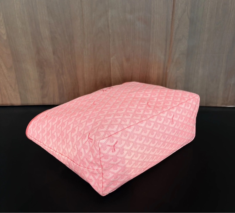 【極稀有櫻花粉😍全網最便宜✨95%新】 Goyard Tote拉鍊款子母購物袋-3