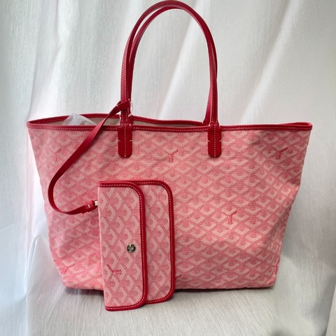 【極稀有櫻花粉😍全網最便宜✨95%新】 Goyard Tote子母購物袋