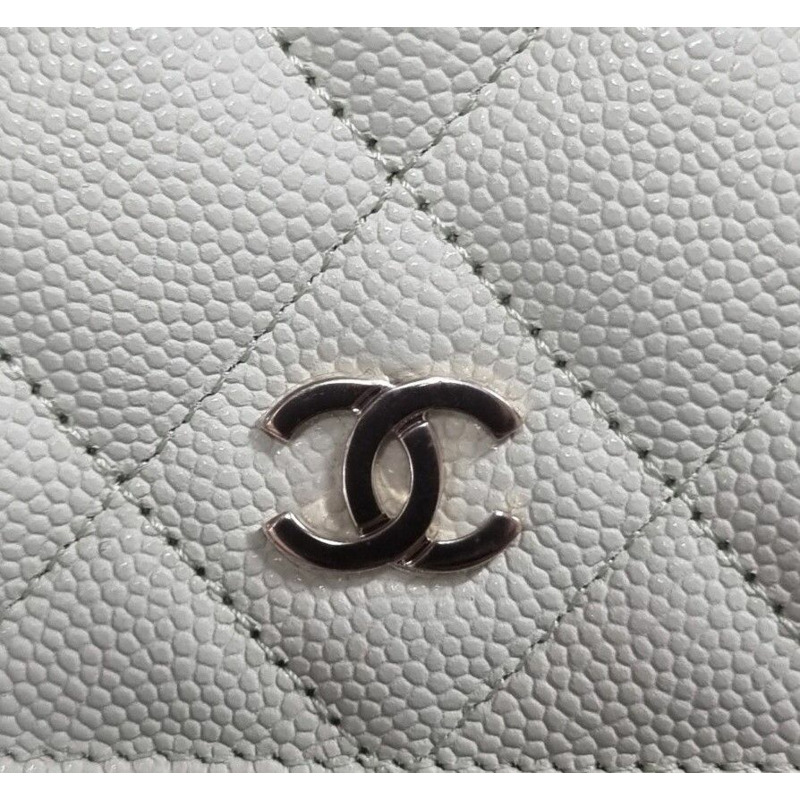 【包稅】CHANEL 全新未使用魚子醬經典斜背包內裡晶片版-1