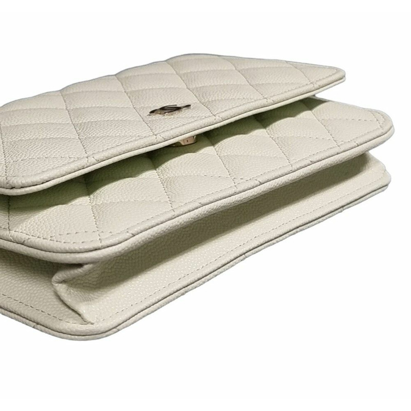 【包稅】CHANEL 全新未使用魚子醬經典斜背包內裡晶片版-3