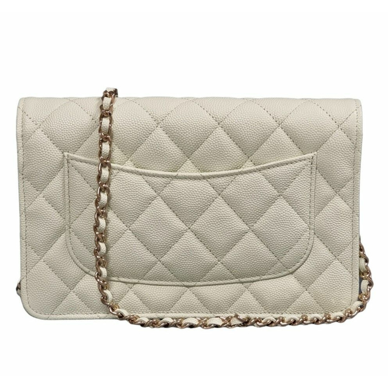 【包稅】CHANEL 全新未使用魚子醬經典斜背包內裡晶片版-11