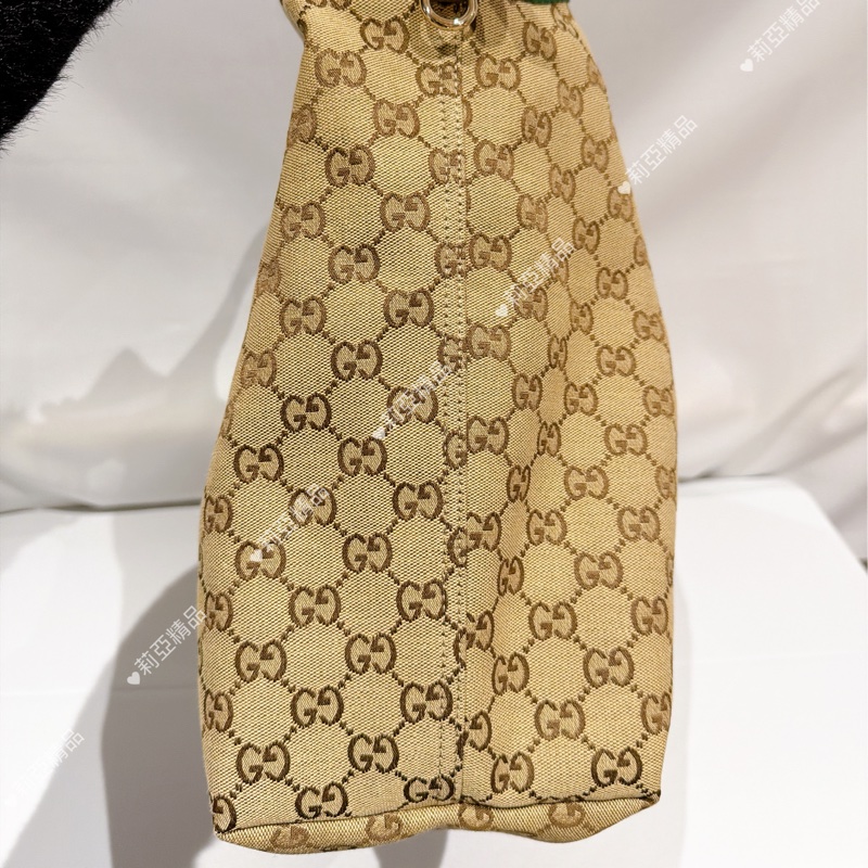 莉亞精品♡ Gucci 新款托特包 九新美包-4