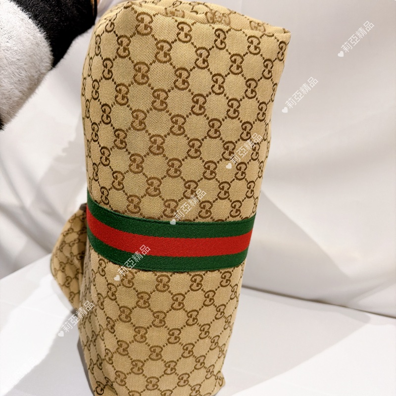 莉亞精品♡ Gucci 新款托特包 九新美包-6
