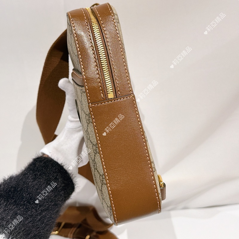 莉亞精品♡ Gucci 胸包 二手美包-4