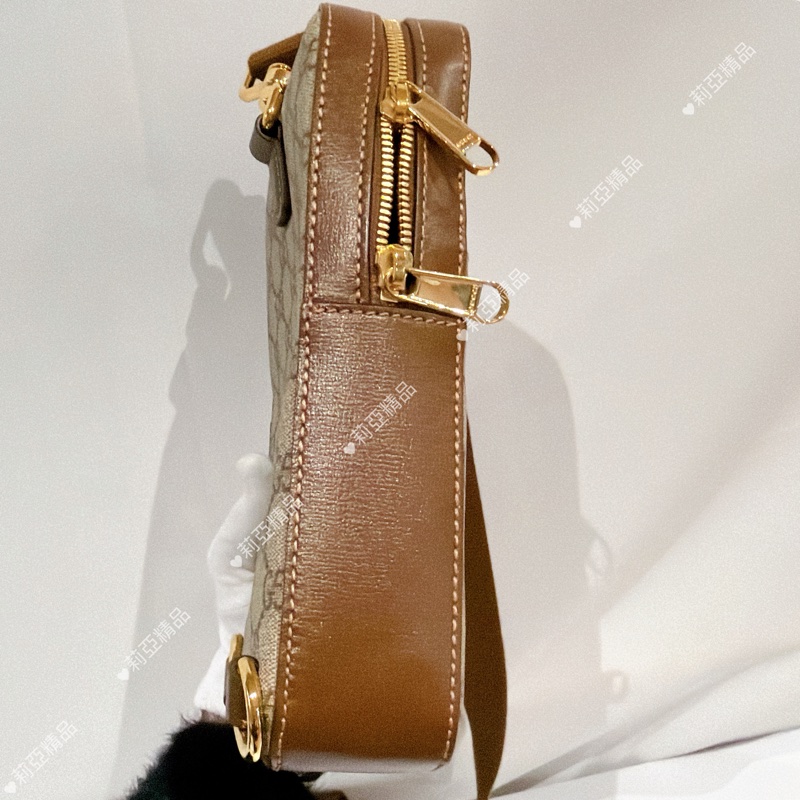 莉亞精品♡ Gucci 胸包 二手美包-5